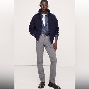 🕶️BANANA REPUBLIC🕶️NWT! 40X32 CLASSIC BLACK 5 POCKET CHINOS🕶️